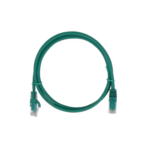 Cordon droit RJ45/RJ45 cat 6a - Lienk - U/UTP - LSZH - vert - 7 m