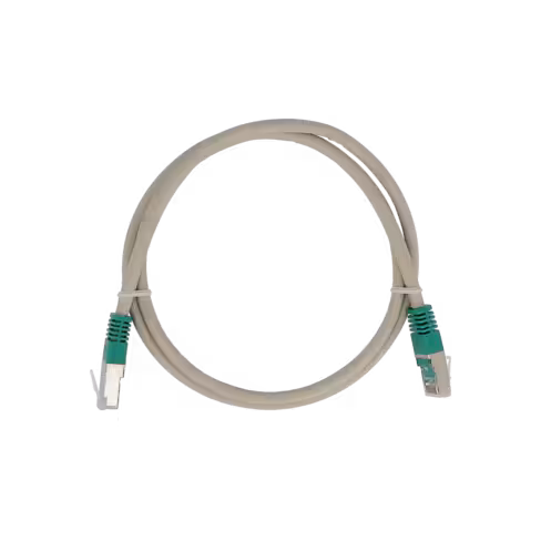 Cordon croisé RJ45/RJ45 cat 6 - Lienk - F/UTP - LSZH - gris - 5 m