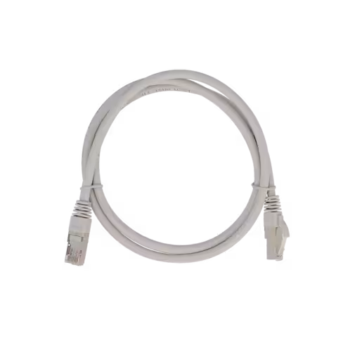 Cordon droit RJ45/RJ45 cat 7 - Lienk - S/FTP - LSZH - gris - 1 m