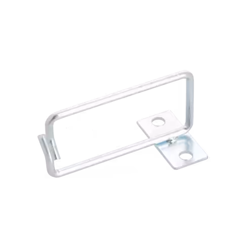 Anneau guide cordon 80 x 40 métal - Lienk - fixation gauche / sortie droite