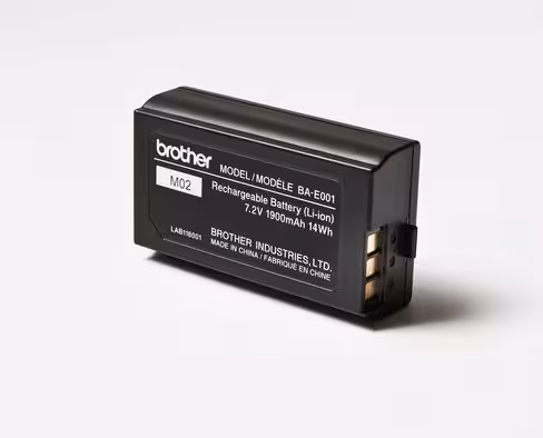 Batterie rechargeable - Brother - pour étiqueteuse PT-E300VP / PT-E550WVP