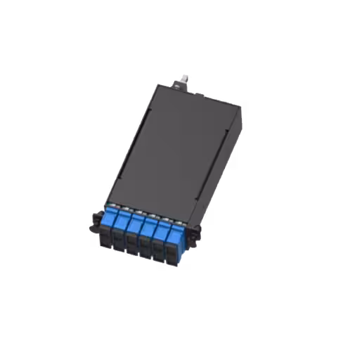 Cassette 12 SC Duplex MPO/MTP OS2 - Lienk - pour châssis MPO/MTP