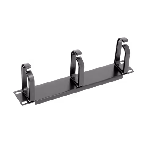 Panneau 1U guide cordon - Lienk - pour coffret 10''