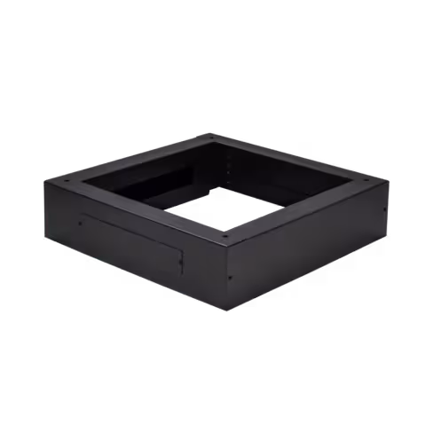 Plateau coulissant 19'' 1U x 550 charge 35 kg noir - Lienk - pour baie réseau / baie serveur pr. 800 mm