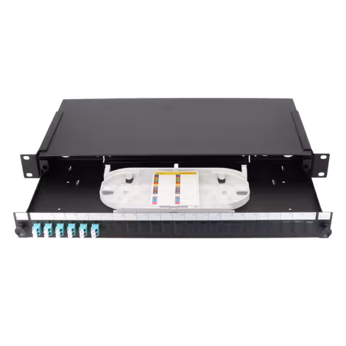 Tiroir optique multimode équipé - Lienk - 19'' - 6 LC duplex