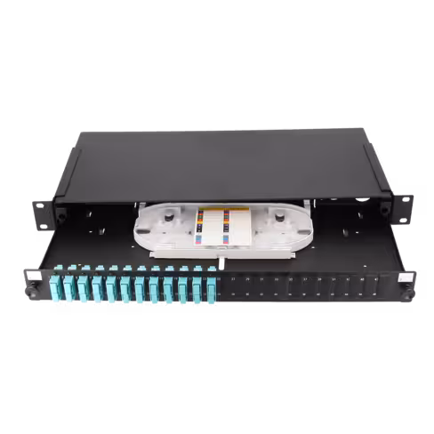 Tiroir optique multimode équipé - Lienk - 19'' - 12 SC duplex