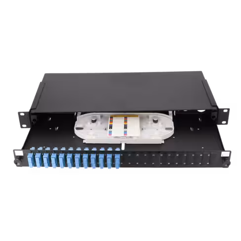 Tiroir optique monomode équipé - Lienk - 19'' - 12 SC duplex