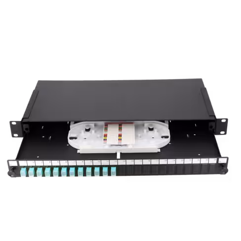 Tiroir optique multimode équipé - Lienk - 19'' - 12 SC simplex