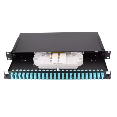 Tiroir optique multimode équipé - Lienk - 19'' - 24 SC simplex