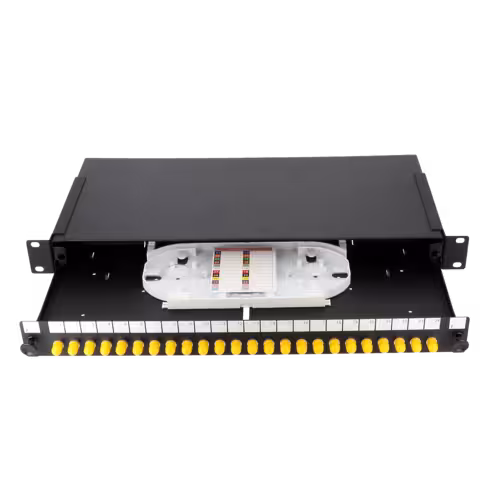 Tiroir optique monomode équipé - Lienk - 19'' - 24 ST