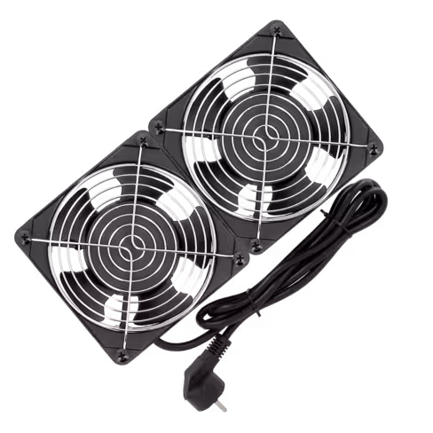 Unité de 2 ventilateurs - Lienk - cordon d'alimentation secteur