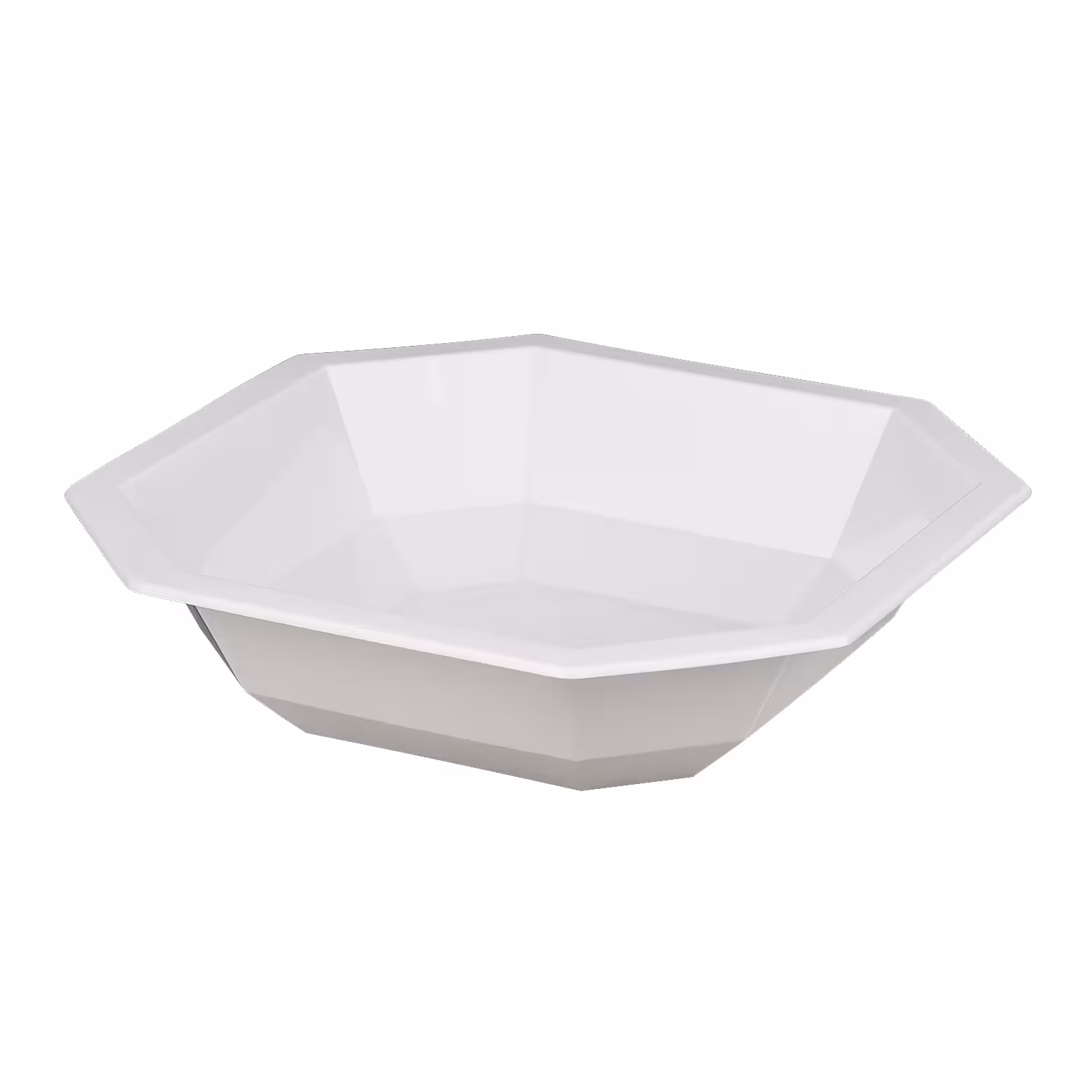 Barquette thermoscellable octogonale prépa chaude et froide polypropylène transparent - 180 x 180 x 45 mm - lot de 680