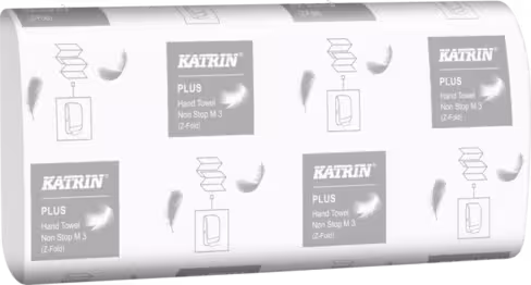 Essuie-main pliés W blanc - 1 palette de 54 cartons de 15 paquets de 120 feuilles