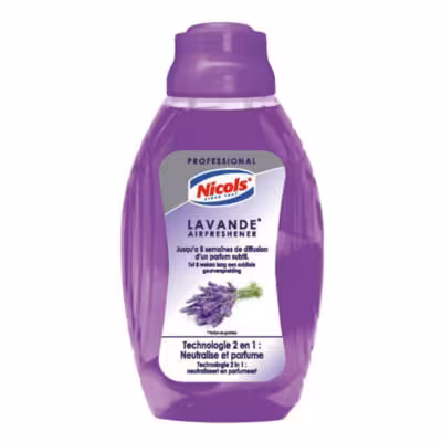 Désodorisant mèche - parfum lavande - carton de 12 x 375 ml