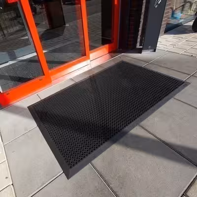 Caillebotis caoutchouc naturel - 100 x 75 cm - ép. 11 mm - caoutchouc naturel