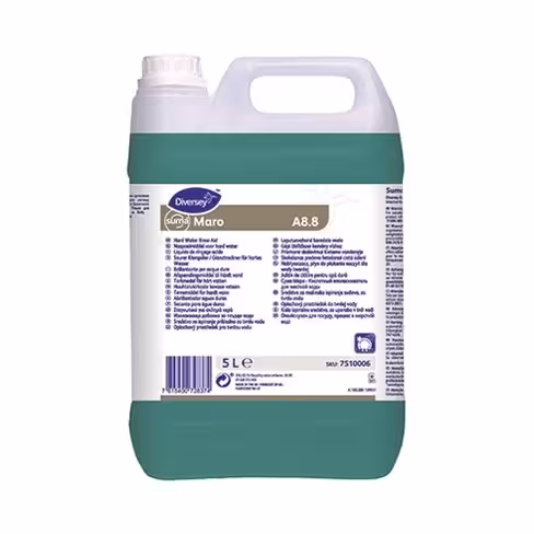 Liquide de rinçage acide Suma Maro 8.8 - Diversey - 2 bidons de 5 l