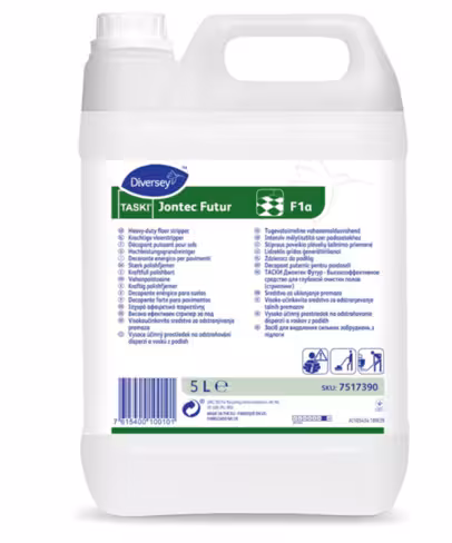 Décapant puissant pour sols Taski Jontec Futur - Diversey - 2 bidons de 5 l