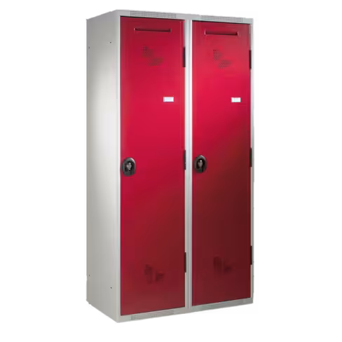 Vestiaire pour centre de secours 2 colonnes - l. 100 cm
