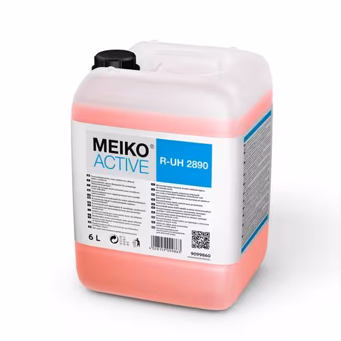 Produit de rinçage, MEIKO ACTIVE R-UH 2890_6L très concentré, acide, anti-mousse, toutes conditions d'eau