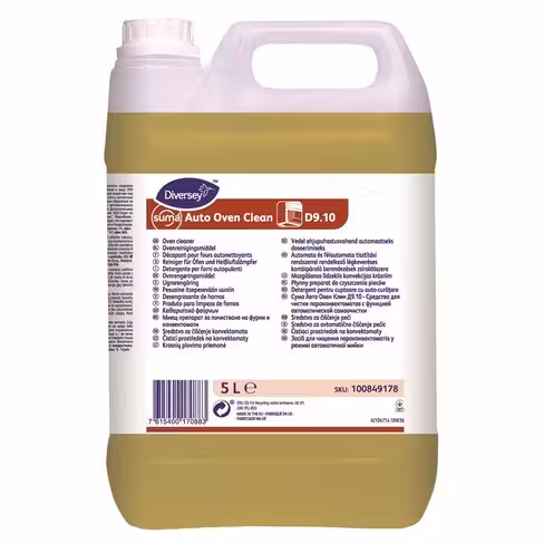 Nettoyant liquide pour four - Suma Auto Oven Clean D9.10 - 2 bidons de 5 l