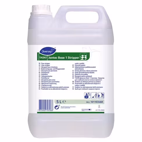 Décapant d'émulsion Taski Jontec base 1 - Diversey - 2 bidons de 5 l