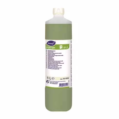 Liquide vaisselle Suma Light D1.2 pour lavage manuel - Diversey - 6 bidons de 1 l