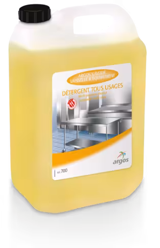 Détergent multisurfaces tout usages - carton de 2 bidons de 5 l