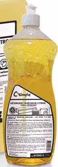Détergent fraicheur C'Simple citron 12 flacons de 1 l