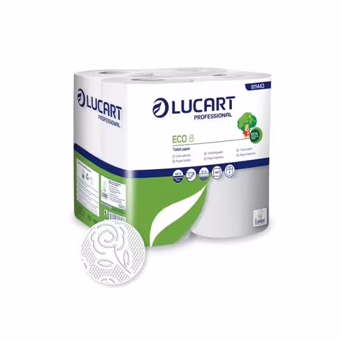 Papier toilette en rouleau - Ecolabel - l. 57,04 m - 2 plis - 1 carton de 48 pièces