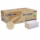 Essuie-mains en feuille à feuille - Econatural V - 2 plis - 190 formats - 1 carton de 20 pièces