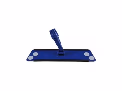 Balai trapèze fixation velcro - bleu - l. 40 cm