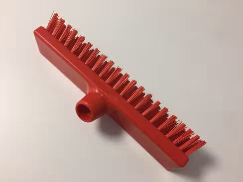 Frottoir alimentaire l. 30 cm - rouge - à l'unité