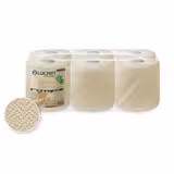 Essuie-mains en bobine - Econatural - 2 plis - 450 formats - havane - 1 carton de 6 pièces