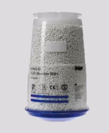 Canister Infinity ID CLIC, avec chaux sodée Absorber 800+, lot de 6