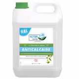 Gel nettoyant anticalcaire Action Verte - Ecocert - carton de 4 x 5 l
