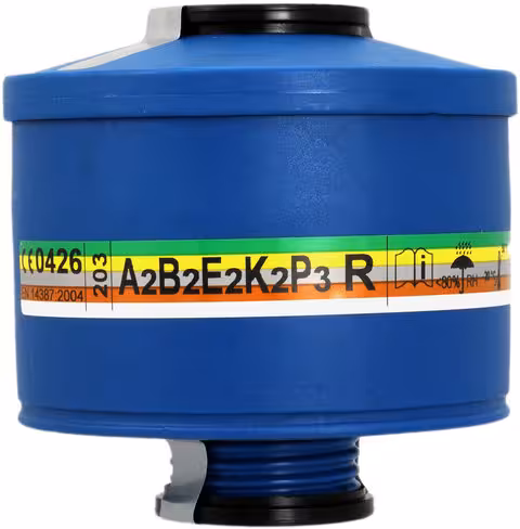 Filtre - 203 ABEK2P3 R - Spaciani - pour masque TR82 TR2002 et ST85 - boîte de 4