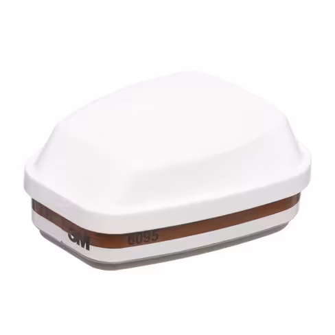 Filtre antigaz, vapeurs et particules - 6095 - Protection A2P3R - 3M - lot de 2