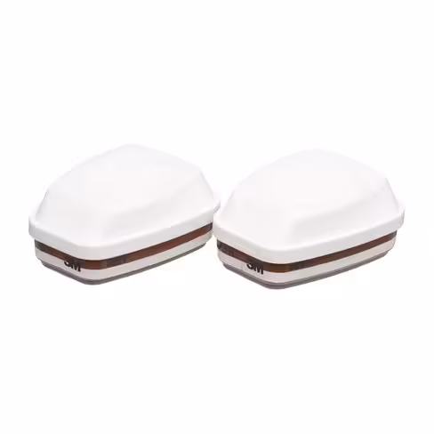 Filtre antigaz, vapeurs et particules - A1P3R 6091 - 3M - lot de 2 - pour masque 3M série 6000 6500 et 7000