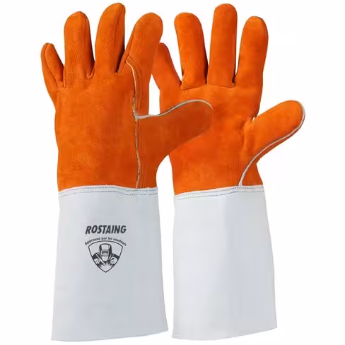 Gants soudeur avec manchette - SplitWeld - Rostaing - taille 11 - lot de 5 paires