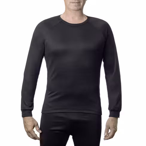 Tee-shirt thermique - froid passif et barrière UV - Zargun - manches longues - 160 g/m2 - noir - taille M