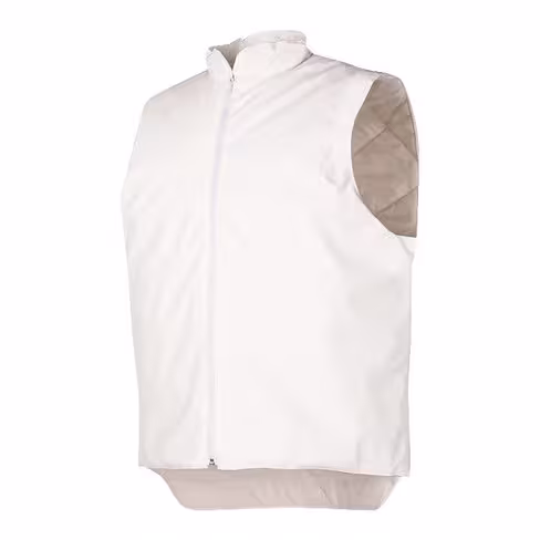 Gilet de froid matelassé sans manche - Falkenberg - Sioen - 100 % polyamide avec enduction PU - blanc - taille M -