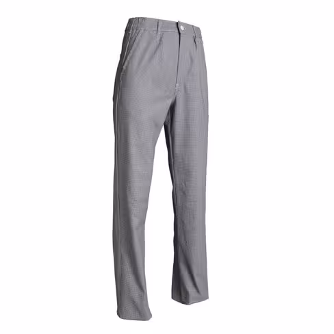 Pantalon de cuisinier mixte - Ratatouille - LMA - polycoton - 200 g/m2 - pied de poule - taille 38 -