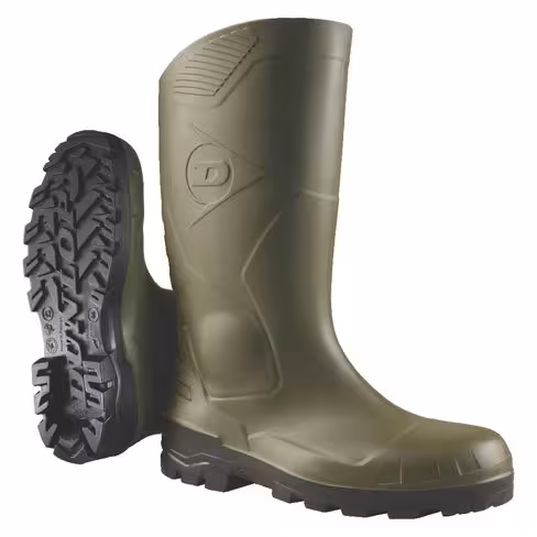 Bottes de sécurité - S5 - Devon - Dunlop - mixte - vert - taille 43