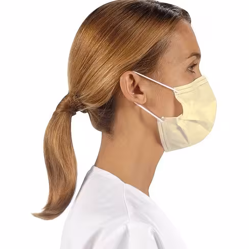 Masques SURGEOR 3 plis à élastiques, type 2R, verts x 50