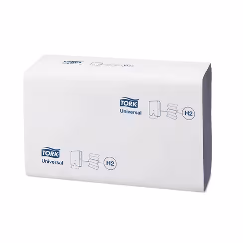 Essuie-main enchevêtré bleu - Tork Xpress - 2 plis - 32 cartons de 20 paquets de 237 feuilles