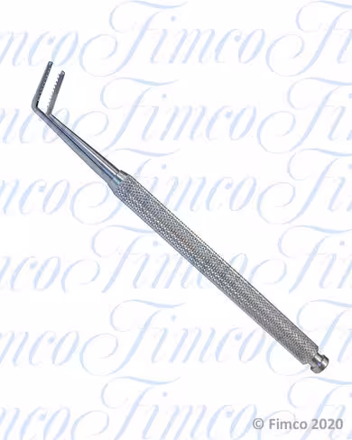 Pince à strabisme Bangerter l. 100 mm mors 12 mm