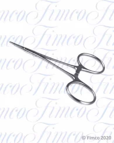 Pince hémostatique Halstead droite sans dents - l. 100 mm