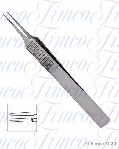 Pince à monofilament Troutman droite fine en bout - l. 105 mm