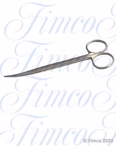 Ciseaux d'ophtalmologie Ragnell courbes mousse l. 150 mm lames 18 mm