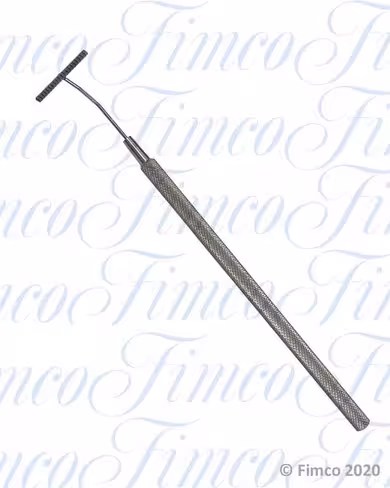 Spatule à strabisme Pechereau graduée en mm l. 125 mm